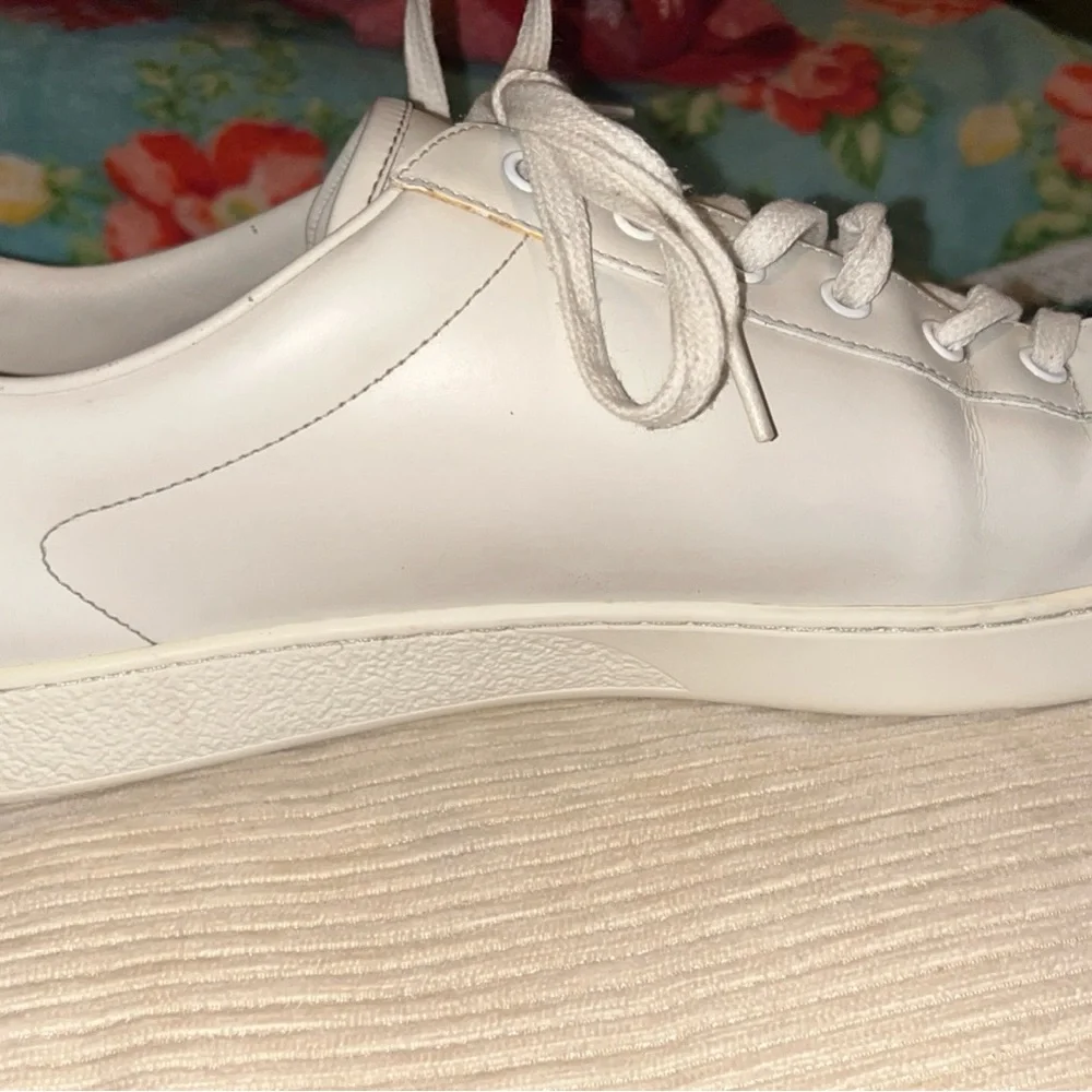 Gucci Embossed White Sole Sneakers - Picture 9 of 15